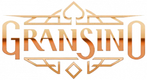 Gransino Casino logo – gouden art deco ontwerp